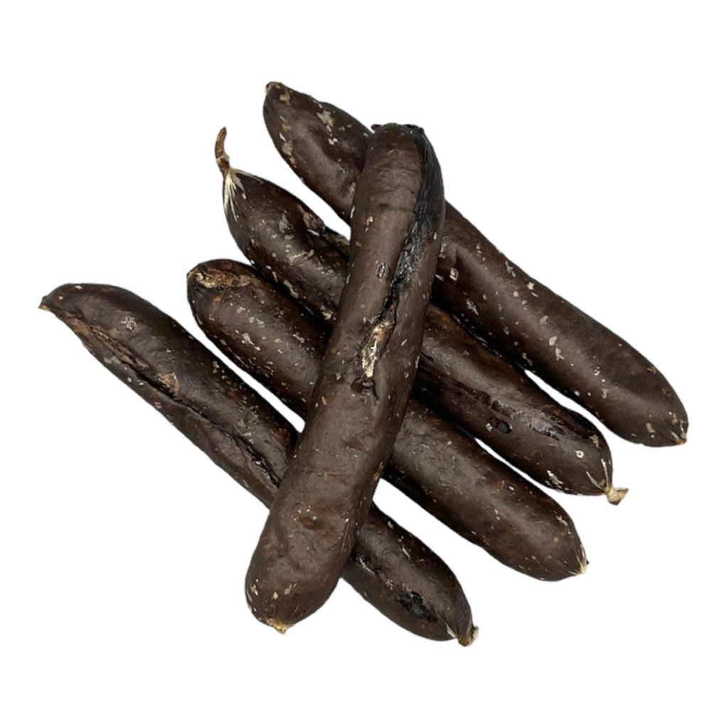 Lieblingswürstl Wild mit schwarzen Johannisbeeren