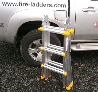 Folding Telescopic Fire Service ladder Type 75..