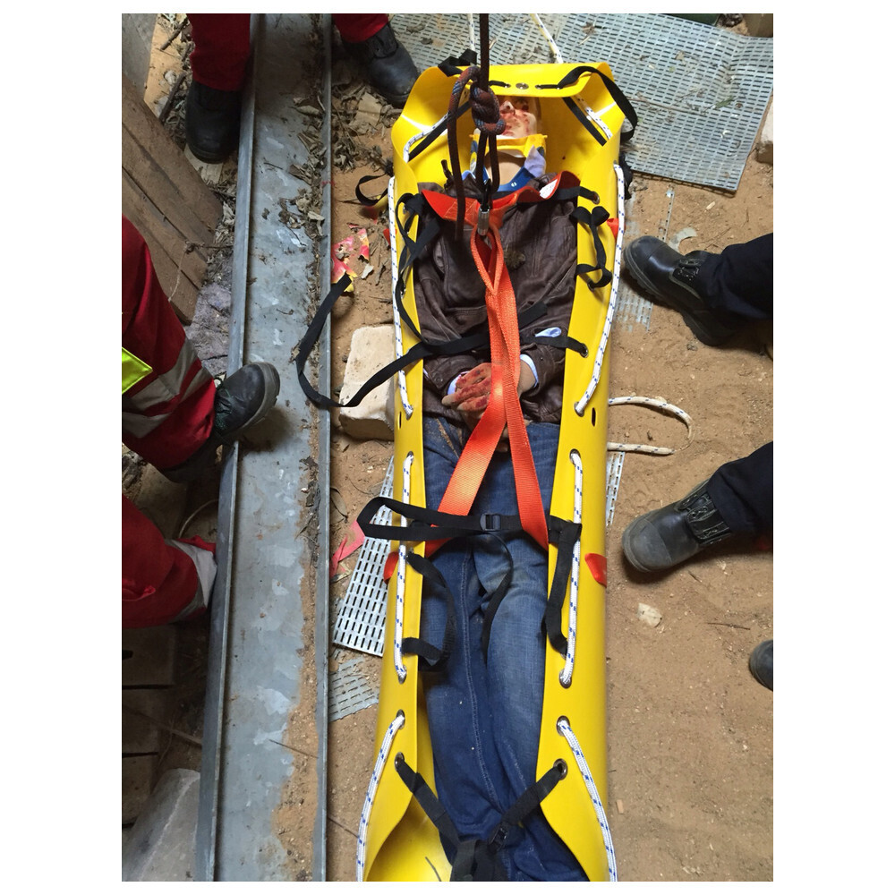 Roll Up stretcher.
