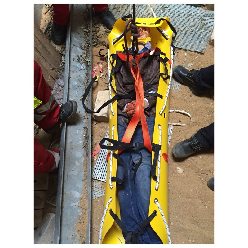 Roll Up stretcher.