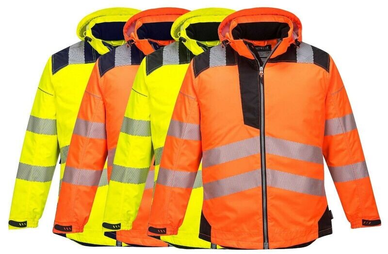 P/W T400  Hi-Vis jackets.