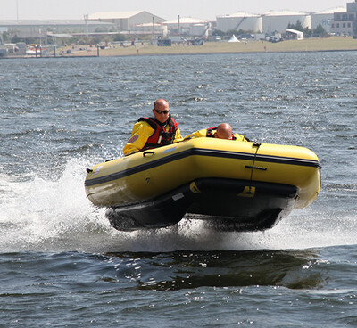 Rescue Boats and  Rescue Rafts.
