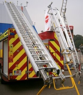 Large Double Extension ladders.