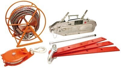 Tirfor winches and cables