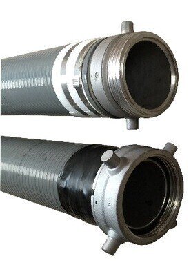 Hard suction hoses.