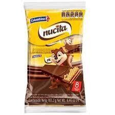 GALLETA WAFER NUCITA X 8