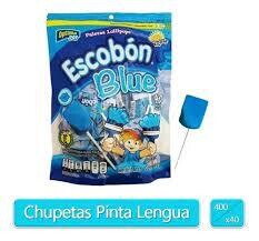 CHUPETA ESCOBON BLUE X 40