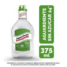 AGUARDIENTE  ANT.  VERDE X 375ML