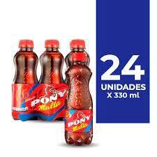 PONY MALTA 330ML (PLASTICO) X 24