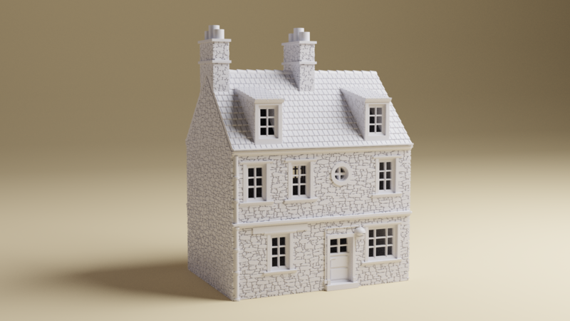 St Marie Dumont House #1 | 28mm, 20mm, 15mm | tabletop wargaming terrain 