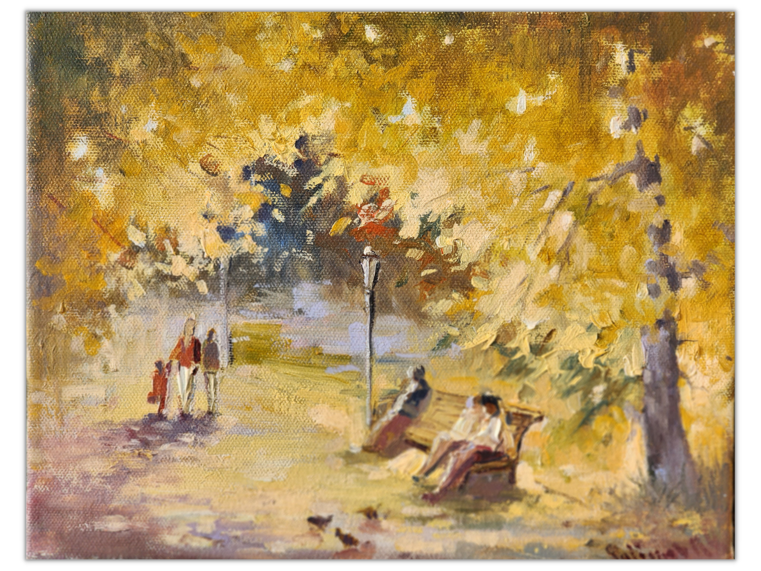 Park in Autumn