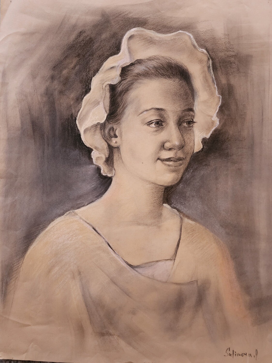 Girl in Historical Costume