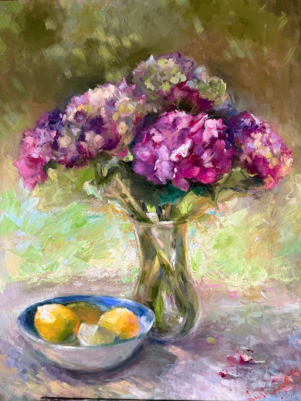 Sunny Autumn Still Life 20 x 30 Oil on Canvas Sunny Autumn Still Life 20 x 30 Oil on Canvas