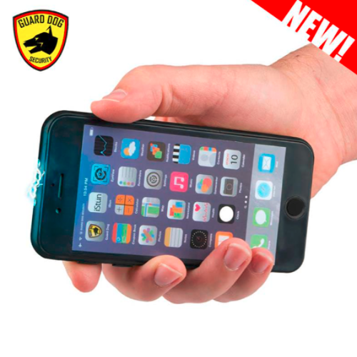 iStun 2 - Cell Phone Self Defense Rechargeable Stun Gun with Flashlight