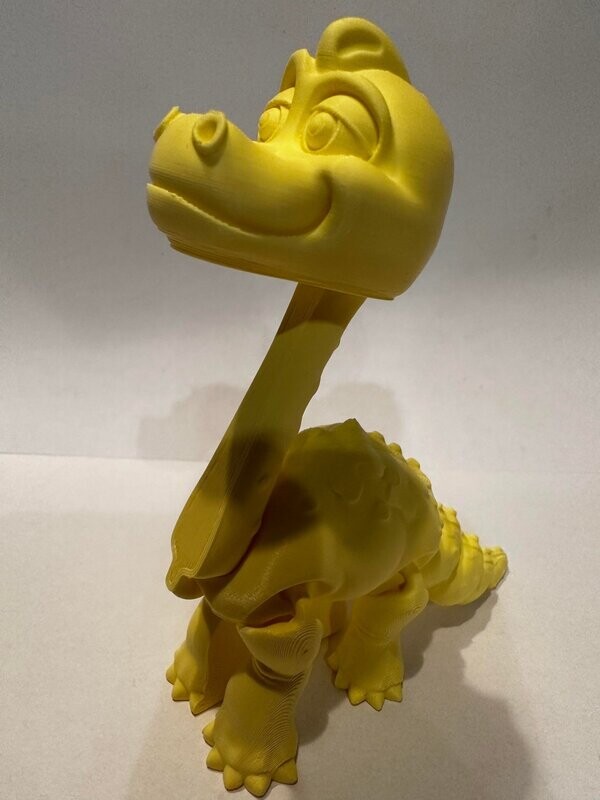 Sir Geolo Yellow the Articulated Brontosaurus