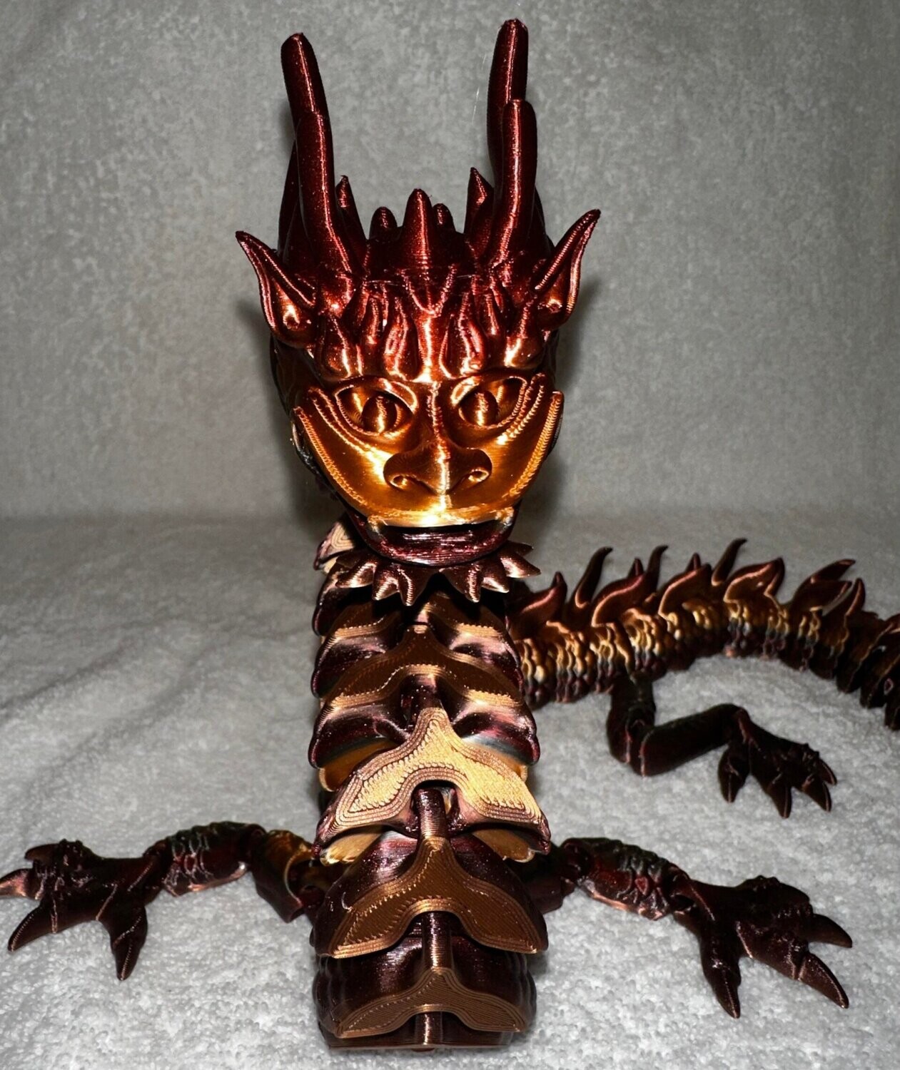 XL Black Forge Articulated Dragon