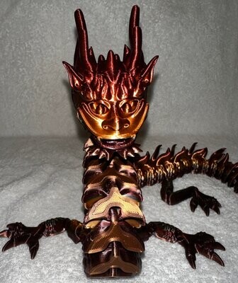 XL Black Forge Articulated Dragon