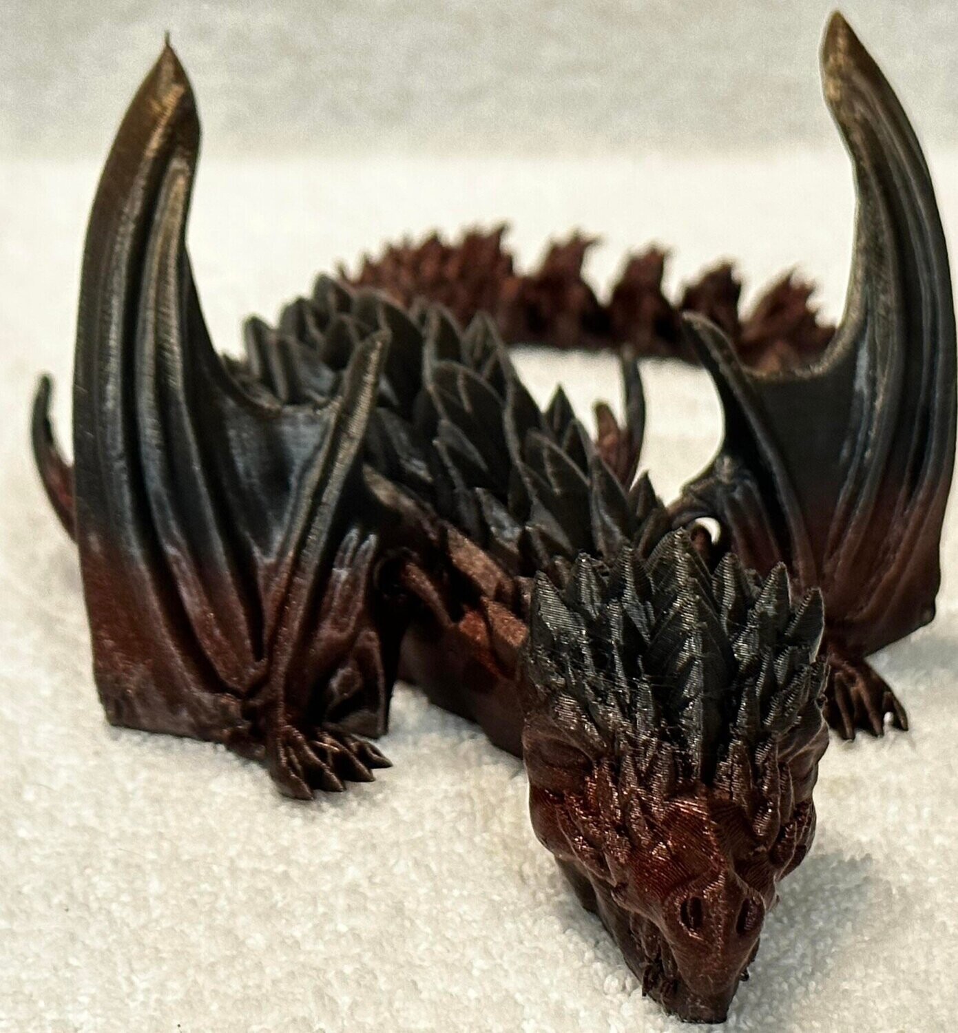 Black Forge Articulated Scaled Dragon