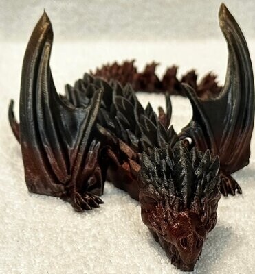 Black Forge Articulated Scaled Dragon