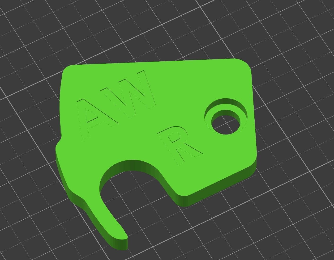 Right Cam Plate (RAD)