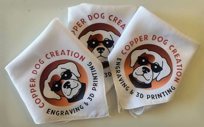 Custom Dog Bandanas