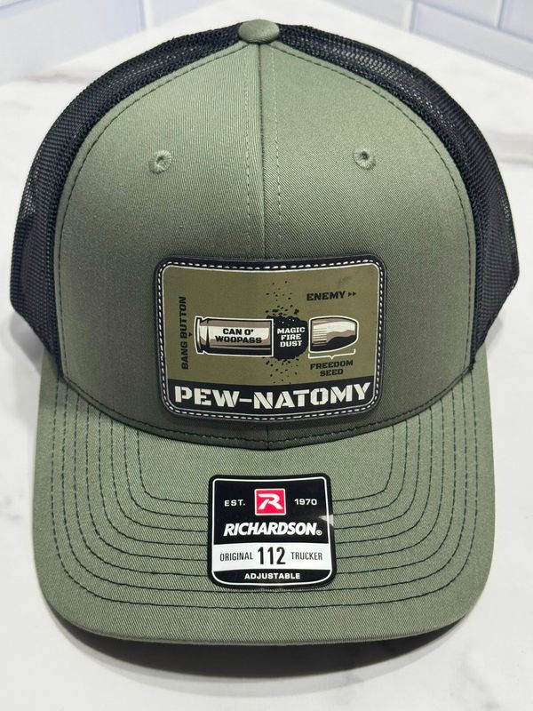 Pew-Natomy OD Green/Black Mesh
