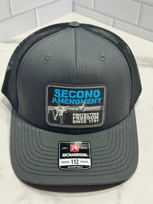 Second Amendment Dark Grey/Black Mesh