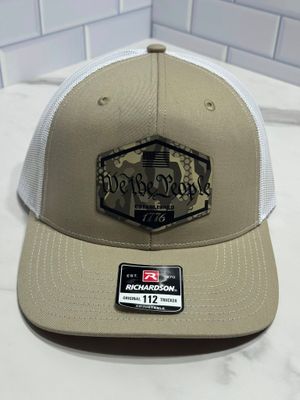 We the People Lt Brown/White Mesh