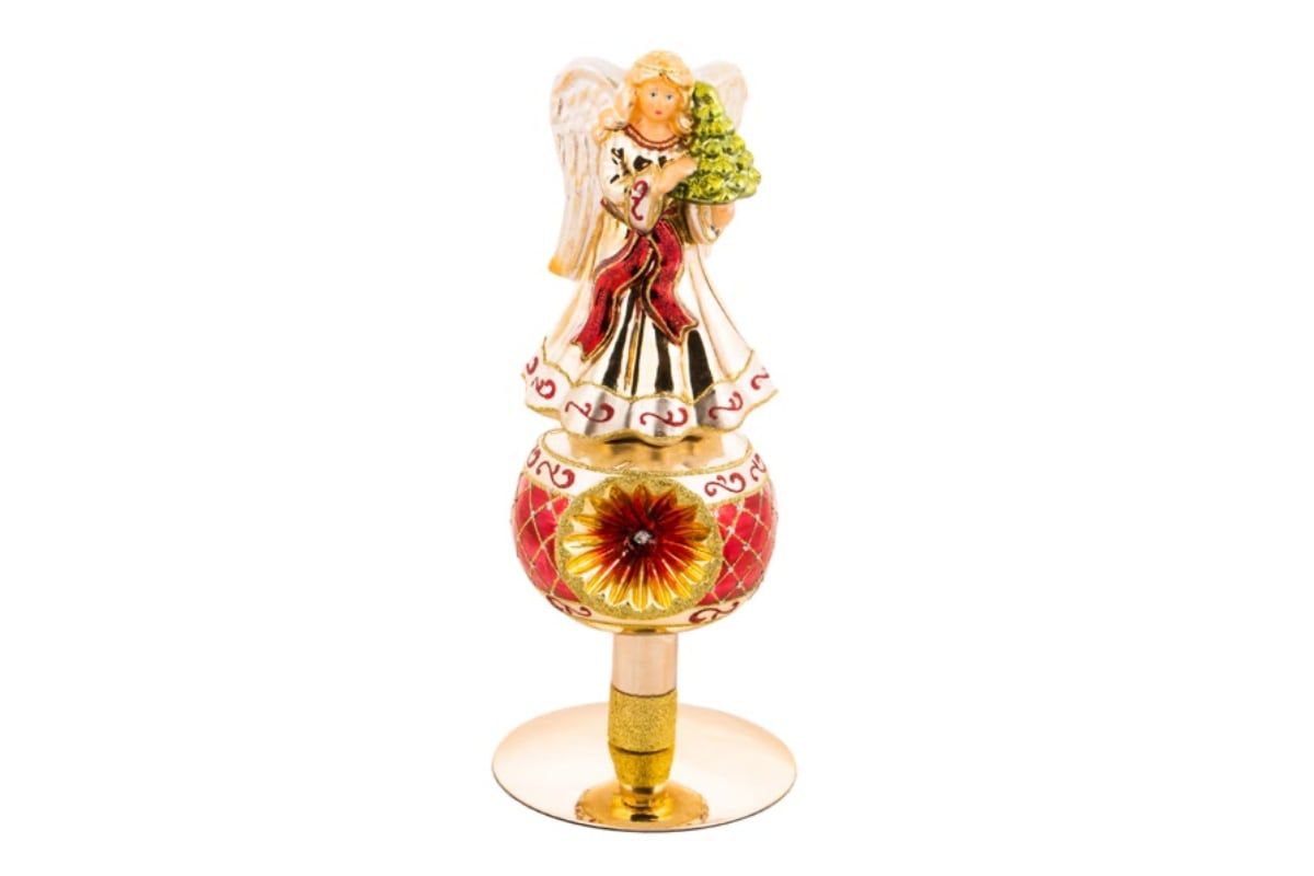 Kerstpiek: Engel incl. standaard