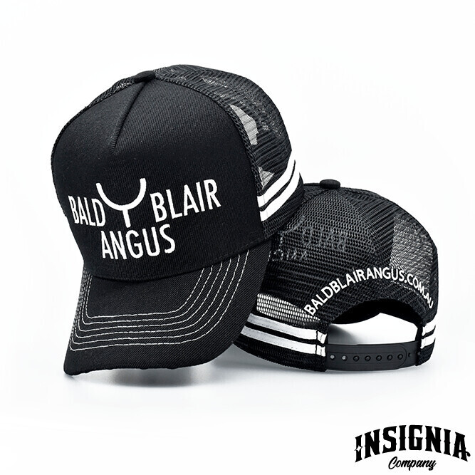 Bald Blair Angus trucking cap