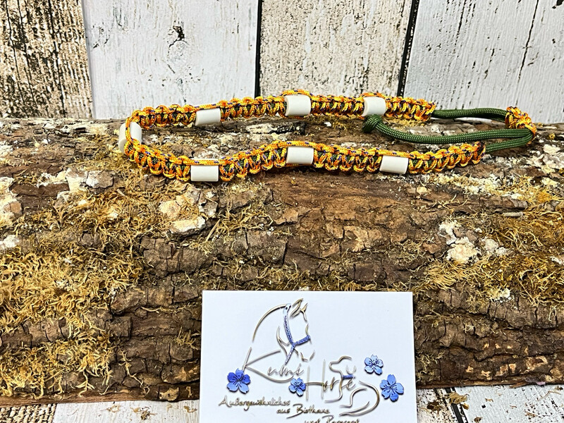 Zecke -Weg Halsband, verstellbar aus Paracord, EM Pipes