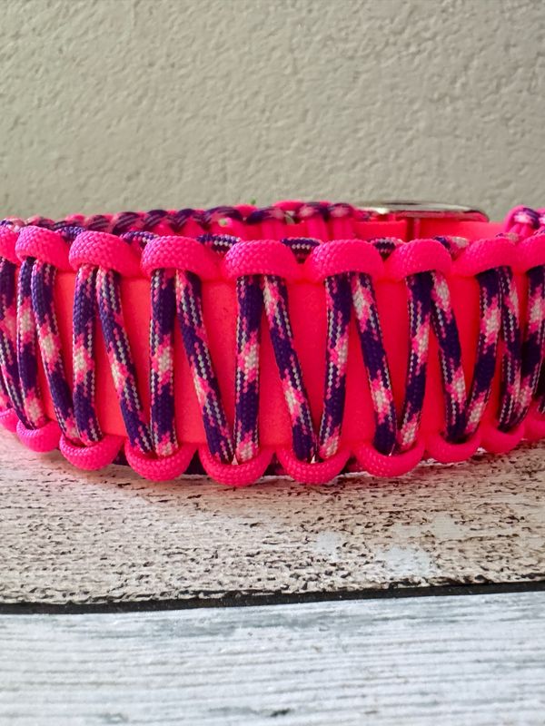 Halsband „Paracord x Biothane“ HU 44-51 cm