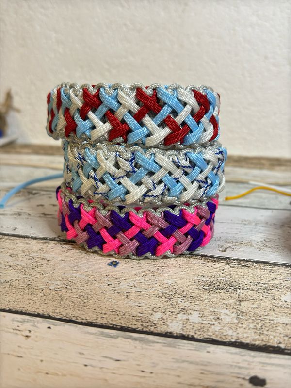 Halsband „Back Road Stitch“ für kleine und mittelgroße Hunde – Stilvoll, langlebig und sicher