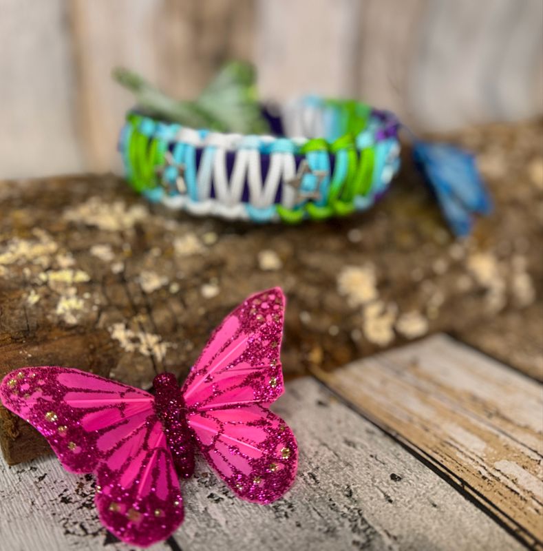 Halsband „Jive“ – Biothane &amp; Paracord, robust &amp; individuell für Hunde