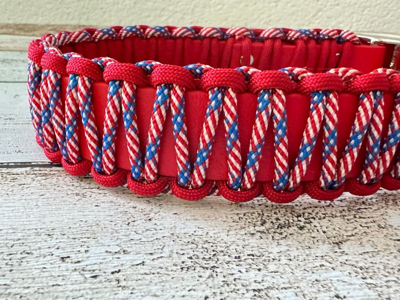 Halsband Paracord meets Biothane –  robust &amp; individuell für Hunde