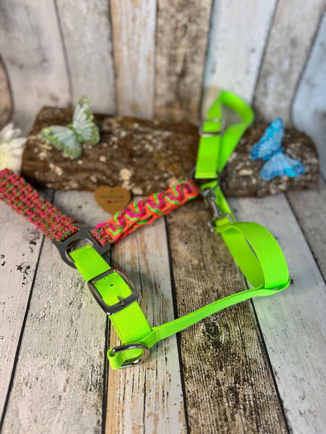 Halfter Back Road Journey „Neon Variante“- Gurtband mit Paracord 
