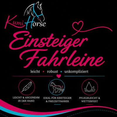 KumiHorse Einsteiger Fahrleinen