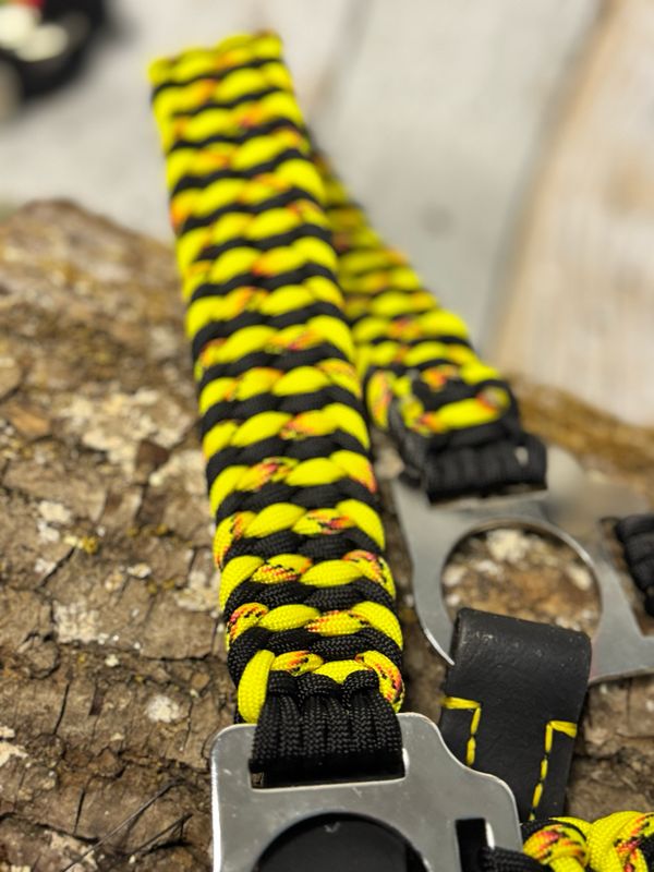 Halfter „Trilobite “ aus Biothane und Paracord