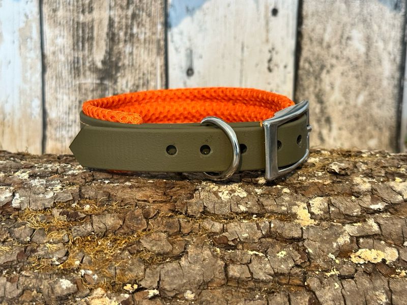 Handgenähtes Biothane Halsband für Hunde – personalisierbar | 16 mm, 19 mm oder 25 mm
