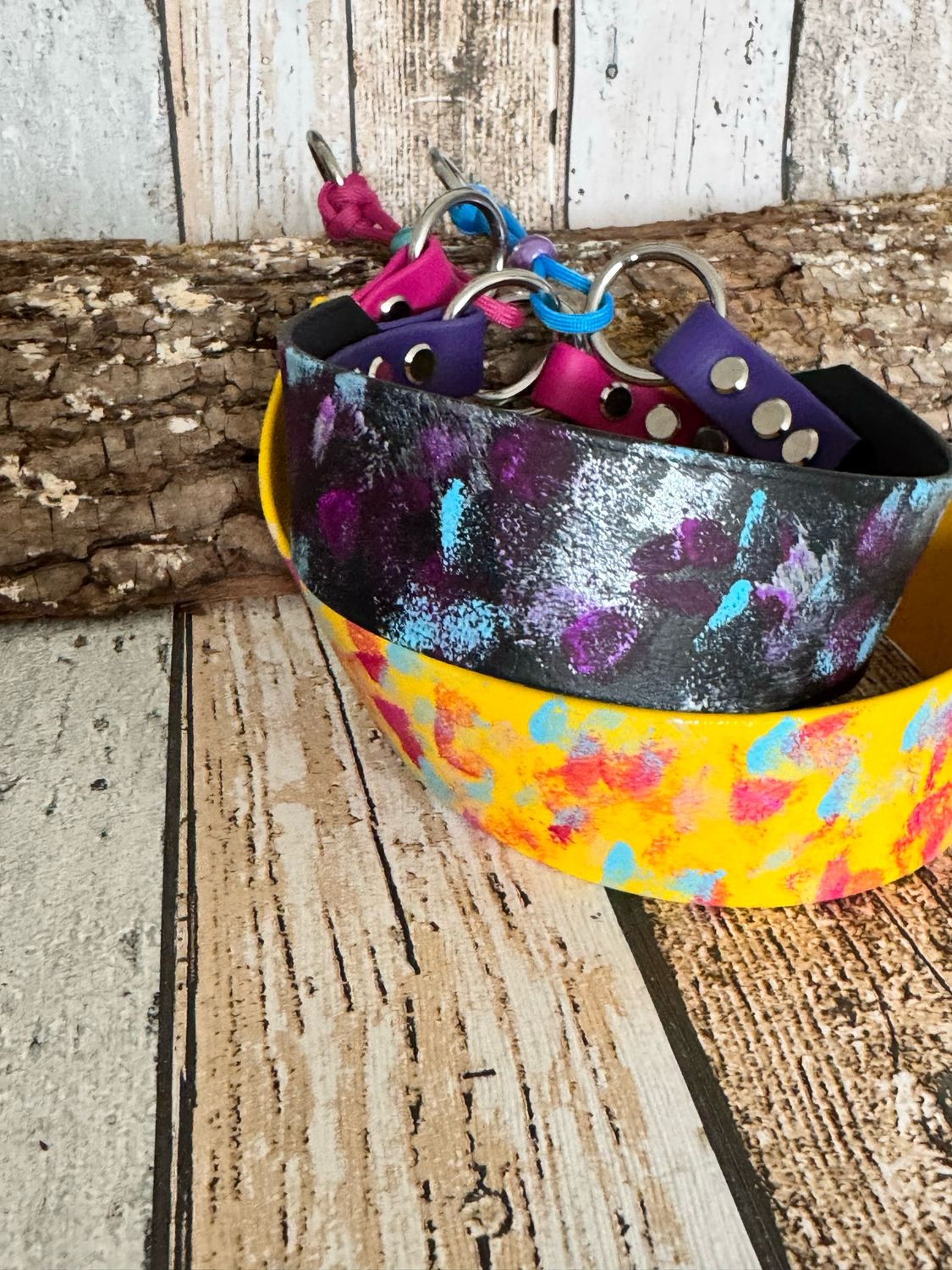 Halsband Biothane/Zug stopp/Martingale