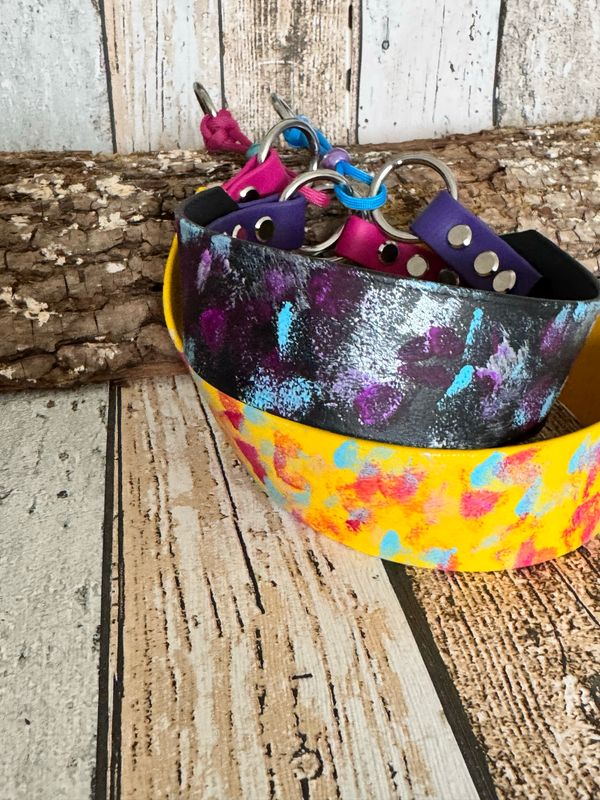 Halsband Biothane/Zug stopp/Martingale
