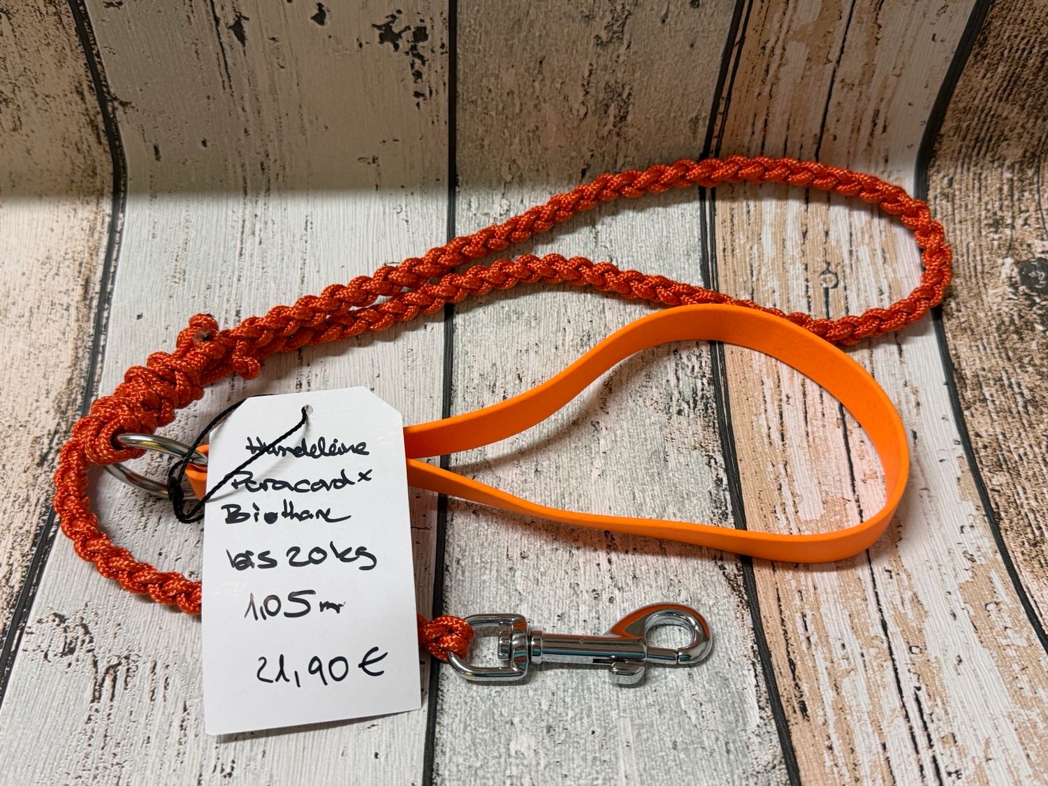 Hundeleine Orange – 1,05 m