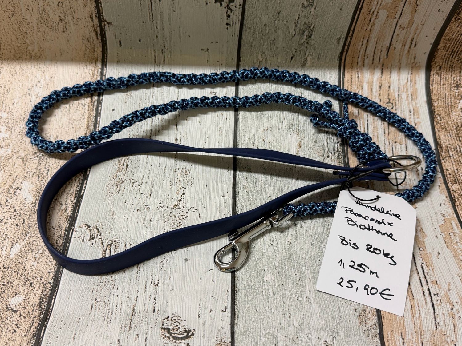 Hundeleine Blau – 1,25 m