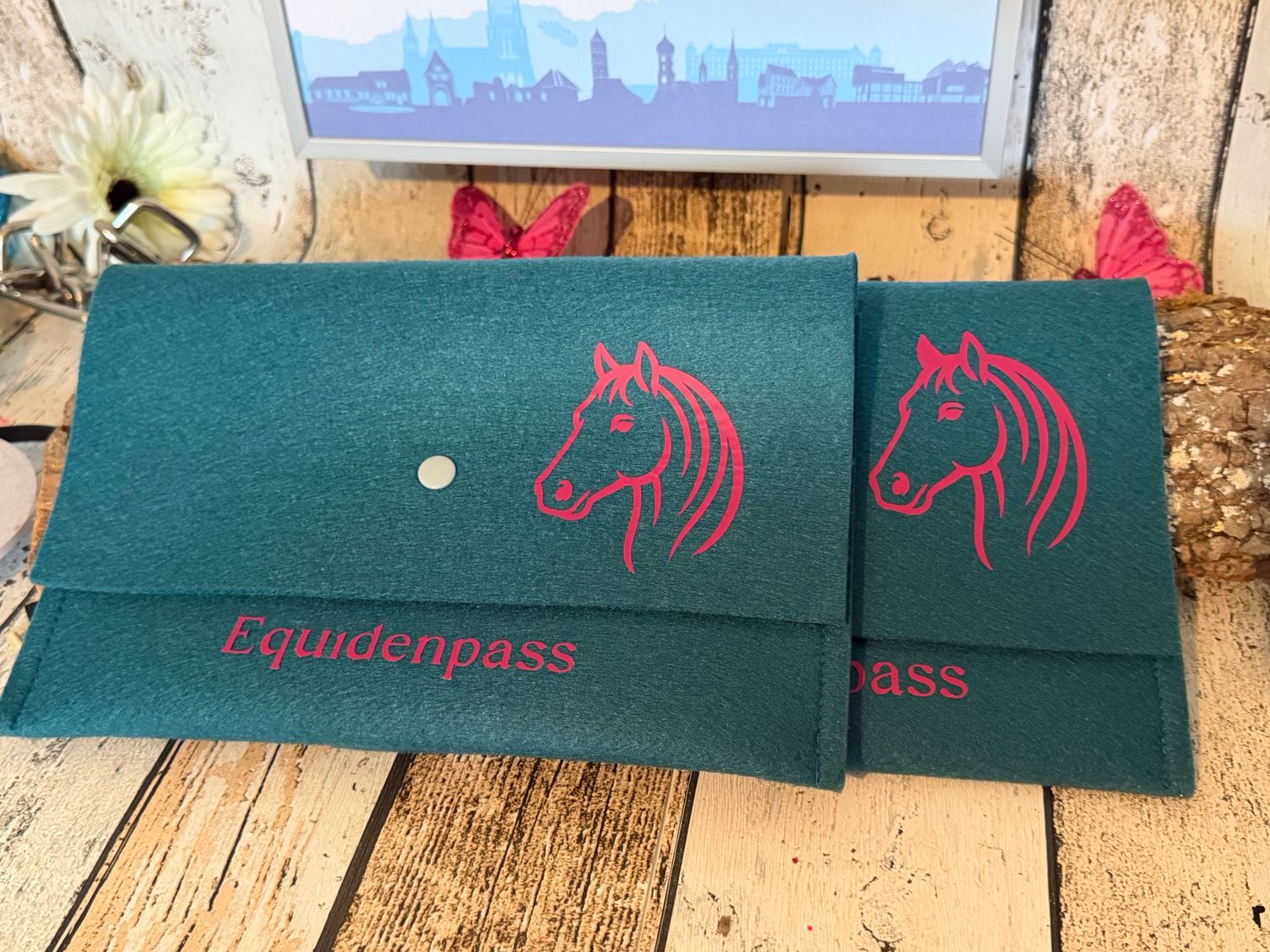 Equidenpass-Türkis