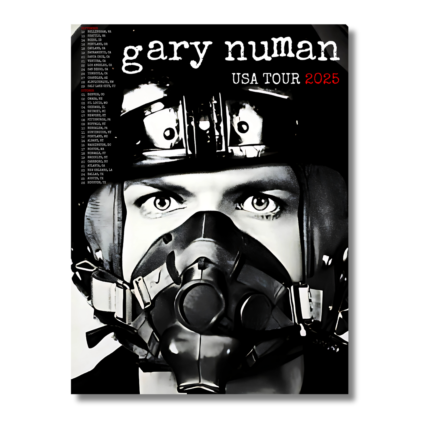 2025 USA Tour Poster