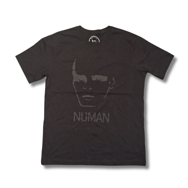 Here In The Black T-Shirt