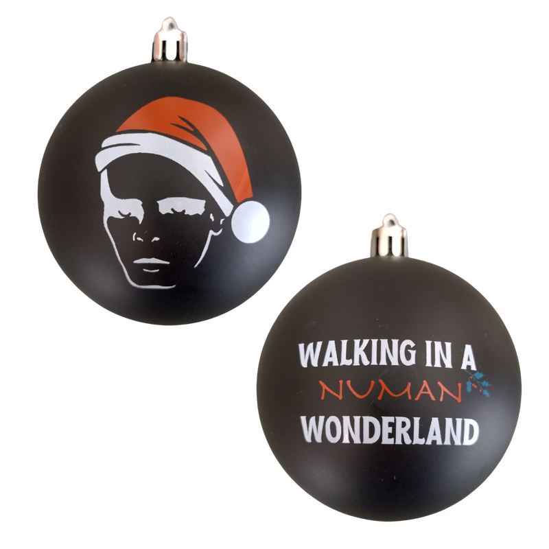 "Walking In A Numan Wonderland" Christmas Ornament