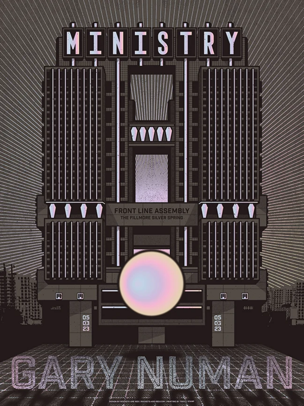 Fillmore Silver Spring 'Burning Inside' Poster by Rockets Are Red