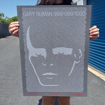 Limited Edition Re-print of London Electric Ballroom 998/999/1000 Shows Poster
