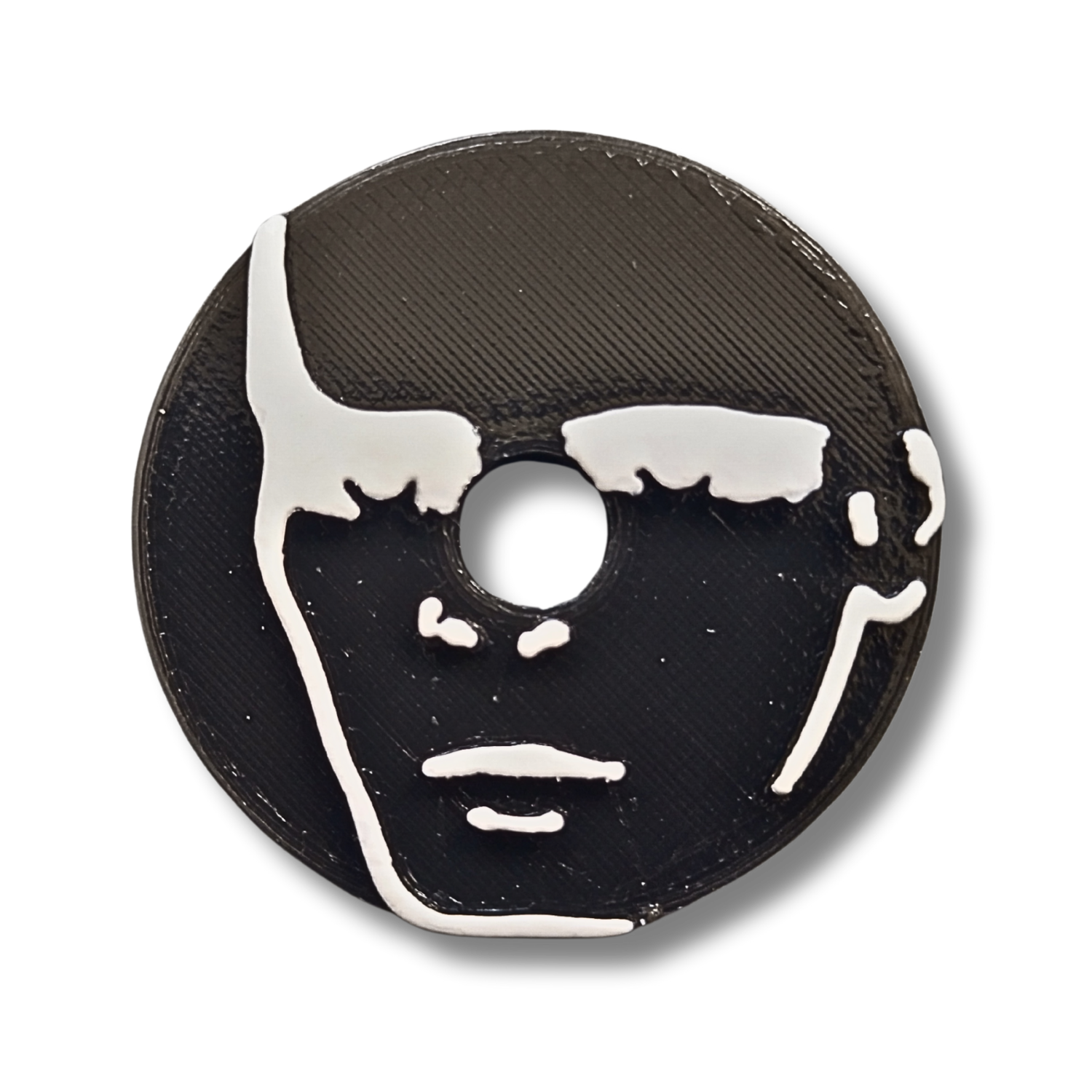 'Forty5' Numan Logo 7" 45RPM Adapter, Color: Black